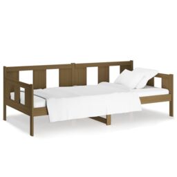 Berkfield Home Day Bed Honey Brown Solid Wood Pine 90x190 cm - thumbnail 2