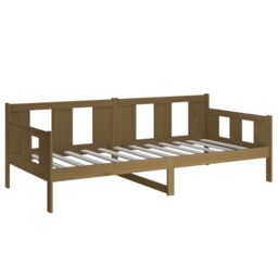 Berkfield Home Day Bed Honey Brown Solid Wood Pine 90x190 cm - thumbnail 6