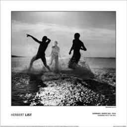 Magnum Herbert List - Germany North Sea 1934 Print 50cm x 40cm x 0.21cm in Black - Size: 50 cm x 40 cm x 0.21 cm - thumbnail 1