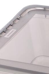 Keeeper Set of 3 Storage Boxes 11 Litre with Lid & Air Control System in Clear - thumbnail 6