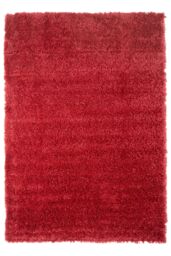 Kukoon Burgundy Super Soft Shaggy Rug in Wine - Size: 240 cm x 330 cm - thumbnail 1