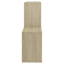 Berkfield Home Wall Shelf Sonoma Oak 100x18x53 cm Engineered Wood in Light Tan - Size: 100 x 18 x 53 cm - thumbnail 5