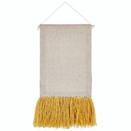 Wyld and Coco Handwoven Multicolour Wall Hanging 46 x 108 cm Tassels - thumbnail 3
