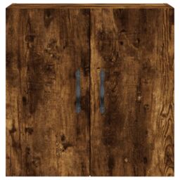 Berkfield Home Wall Cabinet Smoked Oak 60x31x60 cm Engineered Wood in Brown - Size: 60 x 31 x 60 cm - thumbnail 5