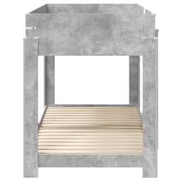 Berkfield Home Bunk Bed for Kids Concrete Grey 90 x 200 cm Engineered Wood - thumbnail 6
