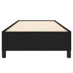 Berkfield Home Bed Frame Black 90x190 cm Single Fabric - thumbnail 5