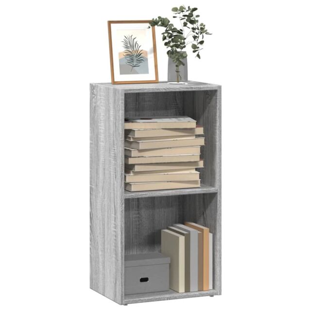 Berkfield Home Bookcase Grey Sonoma 40x30x77 cm Engineered Wood - Size: 40 x 30 x 77 cm - image 1