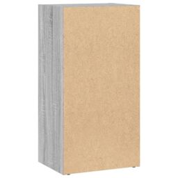 Berkfield Home Bookcase Grey Sonoma 40x30x77 cm Engineered Wood - Size: 40 x 30 x 77 cm - thumbnail 6