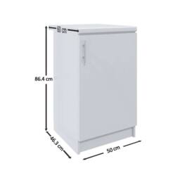 SPETLEK Height Kitchen Base Unit 500mm in Navy - thumbnail 4