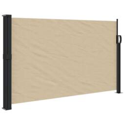 Berkfield Home Retractable Side Awning Beige 120x500 cm - thumbnail 2
