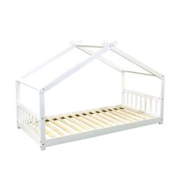 Kidsaw Jinsen Standard Single Cottage Bed White - thumbnail 1