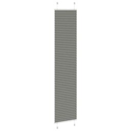 Berkfield Home Pleated Blind Anthracite 50x200 cm Fabric Width 49.4 cm Polyester in Black - thumbnail 4