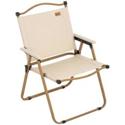 OUTSUNNY Lightweight Portable Folding Chair for Camping, Fishing in Khaki - thumbnail 2