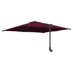 Berkfield Home Garden Parasol Bordeaux red 248, 5 x 247, 5 x 119 cm Fabric - thumbnail 6