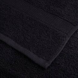 Berkfield Home 6 Piece Premium Towel Set SOLUND Black 600 gsm - thumbnail 5