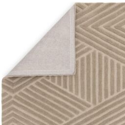 The Rug Shop UK Brown Handmade Modern Easy to clean Geometric Area Rug - Size: 160 cm x 230 cm - thumbnail 5