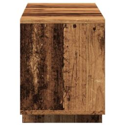 Berkfield Home TV Cabinet Old Wood 120x30x40.5 cm Engineered Wood in Brown - thumbnail 6