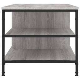 Berkfield Home Coffee Table Grey Sonoma 100x50x45 cm Engineered Wood - Size: 100 x 50 x 45 cm - thumbnail 5