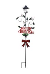 Groundlevel Indoor / Outdoor 114cm Tall Christmas lantern light - Merry Christmas - thumbnail 2