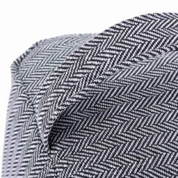 FLAVORA Weighted Fabric Cube Door Stop in Grey - Size: 0.6m2 - thumbnail 3