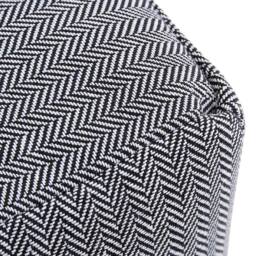 FLAVORA Weighted Fabric Cube Door Stop in Grey - Size: 0.6m2 - thumbnail 5