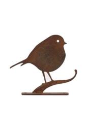 KDMD Nature Silhouette Robin On Branch in Brown - thumbnail 4