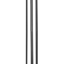 Wyld and Coco Black Iron Coat Rack - Minimalist Hall Stand W48 x D48 x H162cm - thumbnail 5