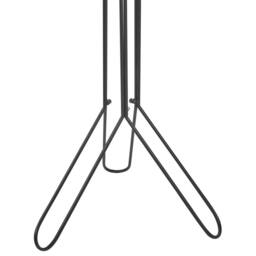 Wyld and Coco Black Iron Coat Rack - Minimalist Hall Stand W48 x D48 x H162cm - thumbnail 6