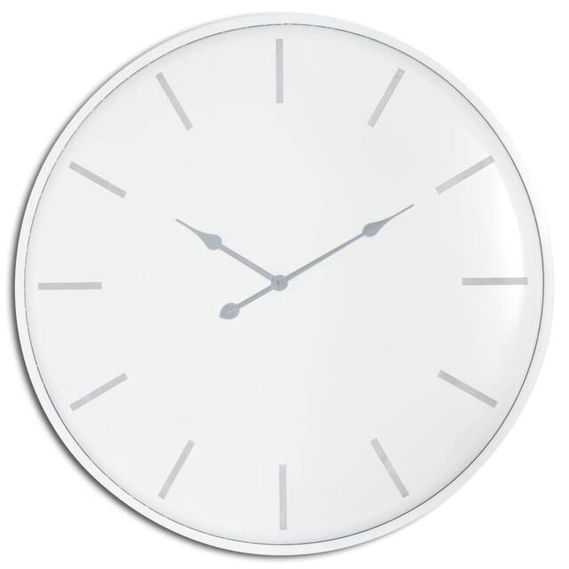 Love Lace Brandon Large Wall Clock in White - image 1
