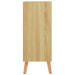 Berkfield Home Sideboard Sonoma Oak 60x30x72 cm Engineered Wood in Brown - Size: 60 x 30 x 72 cm - thumbnail 4