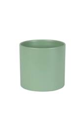 KDMD Hortus Sofia Matt Sage Ceramic Pot 16cm in Light Green