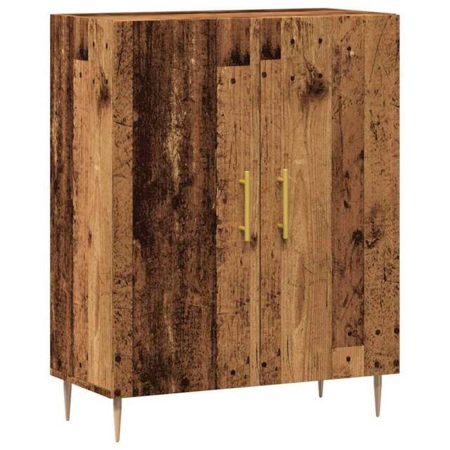Berkfield Home Sideboard Old Wood 69.5x34x90 cm Engineered Wood in Brown - image 1