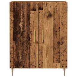 Berkfield Home Sideboard Old Wood 69.5x34x90 cm Engineered Wood in Brown - thumbnail 4