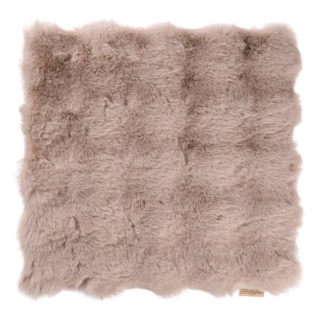 PAWNORA 40x40cm Cushion Pad Mat Light Camel in Beige - Size: 40x40 cm - image 1
