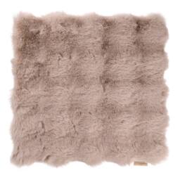 PAWNORA 40x40cm Cushion Pad Mat Light Camel in Beige - Size: 40x40 cm