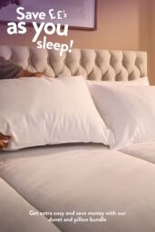 Slumberdown Cosy Nights 15 Tog Winter Duvet in White - Size: Super King - thumbnail 5