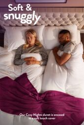 Slumberdown Cosy Nights 15 Tog Winter Duvet in White - Size: Super King - thumbnail 4