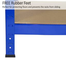 Monstershop Monster Racking T-Rax Heavy Duty Shelving Units, Blue, 75cm W, 30cm D in Blue - thumbnail 8