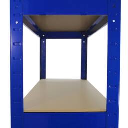 Monstershop Monster Racking T-Rax Heavy Duty Shelving Units, Blue, 75cm W, 30cm D in Blue - thumbnail 9