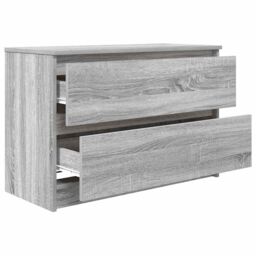 Berkfield Home TV Cabinet Grey Sonoma 80x35x54 cm Engineered Wood - Size: 80 x 35 x 54 cm - thumbnail 5