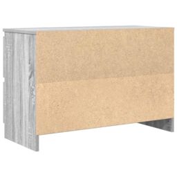 Berkfield Home TV Cabinet Grey Sonoma 80x35x54 cm Engineered Wood - Size: 80 x 35 x 54 cm - thumbnail 8