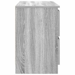 Berkfield Home TV Cabinet Grey Sonoma 80x35x54 cm Engineered Wood - Size: 80 x 35 x 54 cm - thumbnail 7