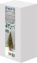 Netagon Decorative Gold Finish Mini Christmas Tree in Hessian Bag in Green - thumbnail 7