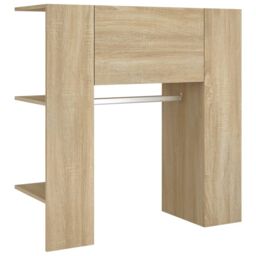 Berkfield Home Hallway Cabinet Sonoma Oak 97.5x37x99 cm Engineered Wood in Brown - thumbnail 6