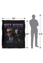 Warner Brothers Beetlejuice 2 50x60 Wolf Silky Touch Super Soft Throw Blanket in White - thumbnail 5