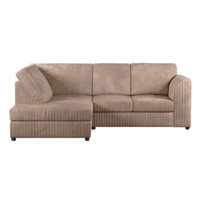 SNUG FURNITURE BIRMINGHAM LTD Chicago Jumbo Cord Left Hand Corner Sofa Set in Camel - image 1