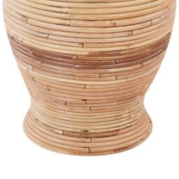Wyld and Coco 70 cm Handcrafted Rattan Vase Natural Boho Rustic Decor - thumbnail 6