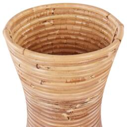 Wyld and Coco 70 cm Handcrafted Rattan Vase Natural Boho Rustic Decor - thumbnail 5