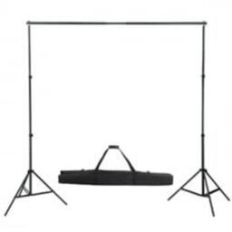 Berkfield Home Backdrop Support System 300 x 300 cm Green - thumbnail 2