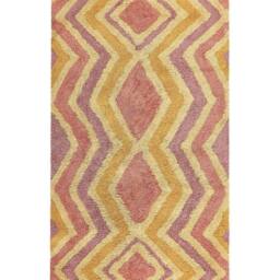 Wyld and Coco Multicolour Hand-Tufted Cotton Rug 80 x 150 cm Modern Abstract - Size: 80 cm x 150 cm - thumbnail 2